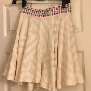 White cotton skirt, XS
